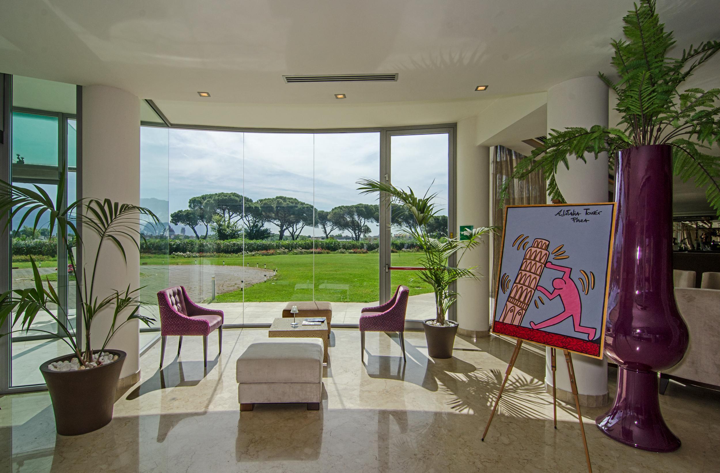 أبيتاليا تاور بلازا بيزا المظهر الخارجي الصورة The lobby of the hotel